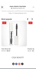Load image into Gallery viewer, Brow Gel Ceja beauty X Glam Beauty